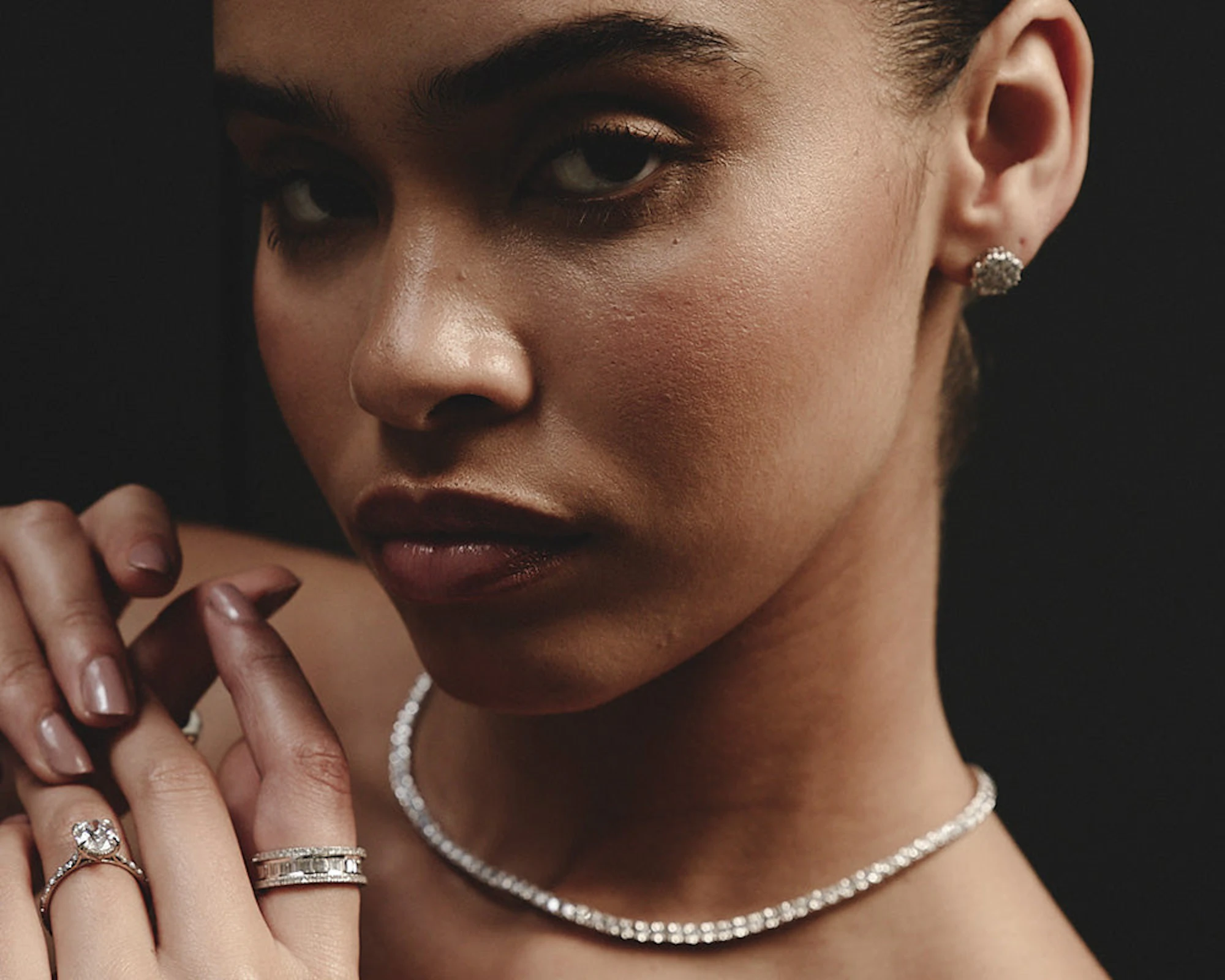 Woman with jewellery