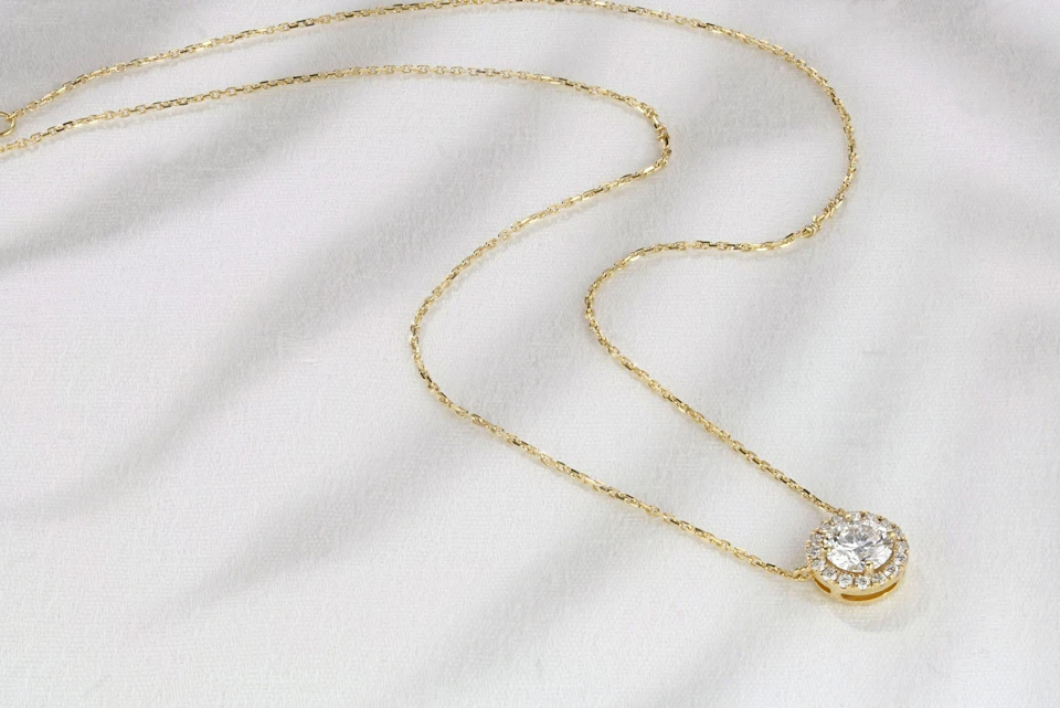 Gold necklace