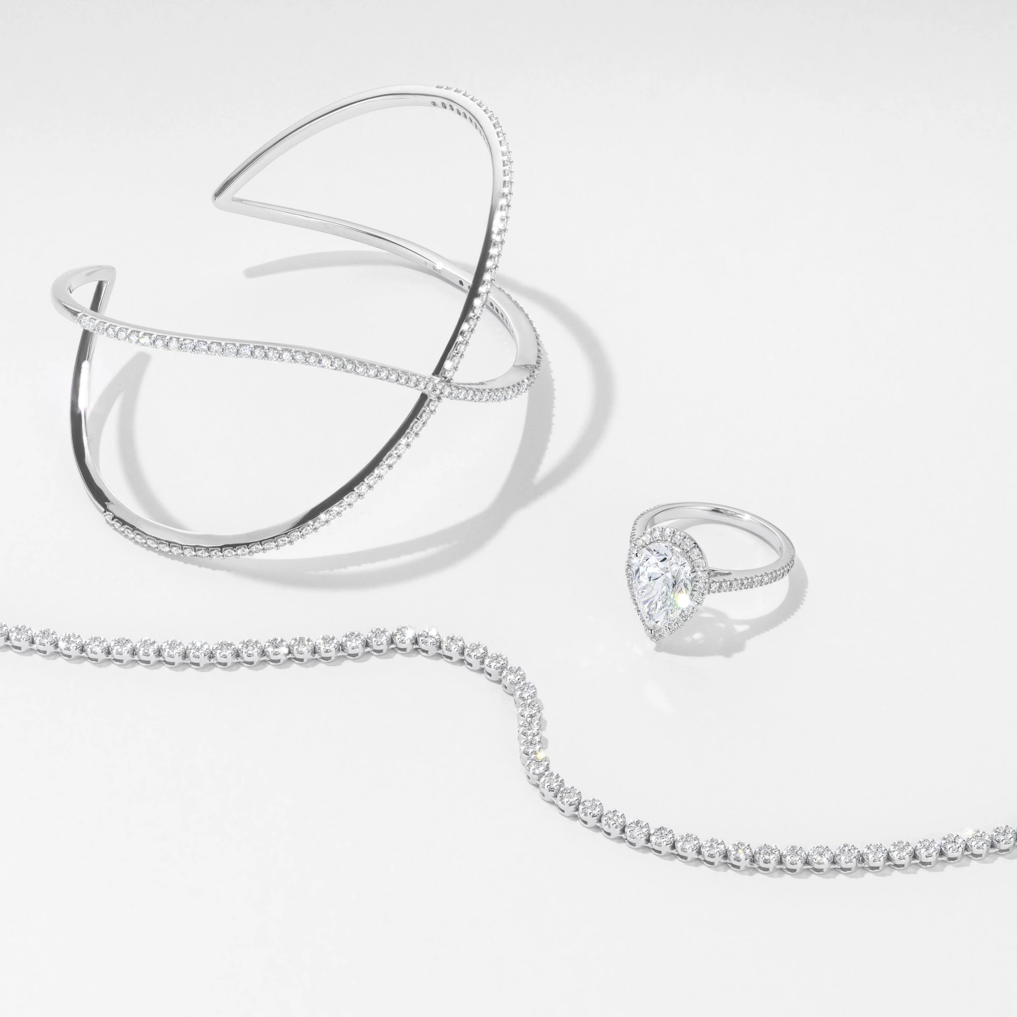 white gold jewellery