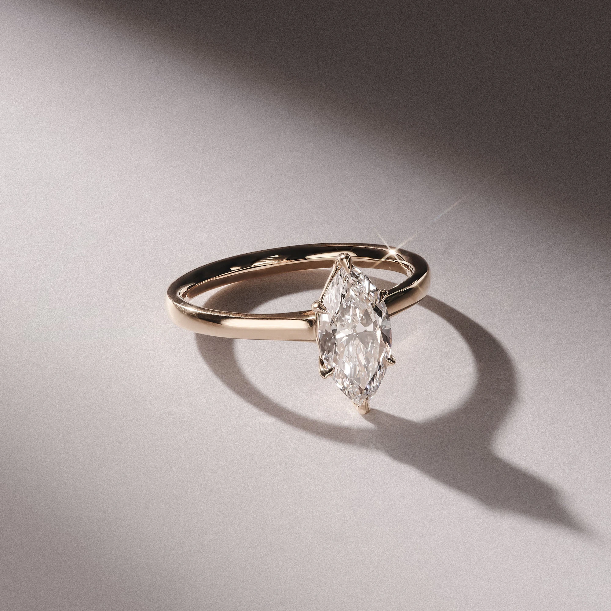 marquise cut diamond engagement ring