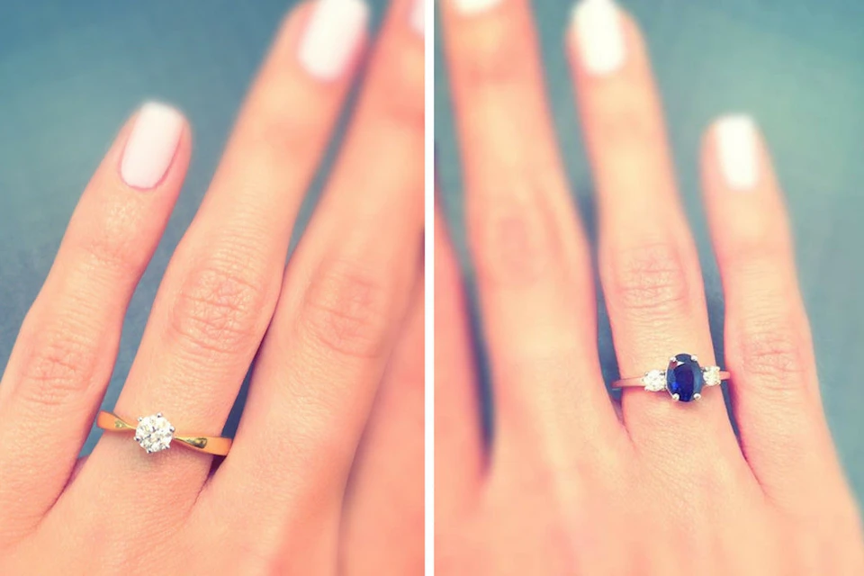 Diamond Vs Gemstone Engagement Rings