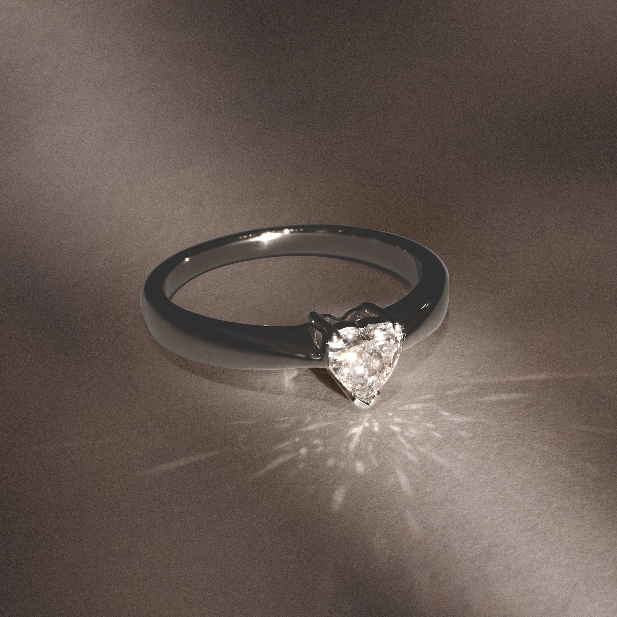 heart diamond ring
