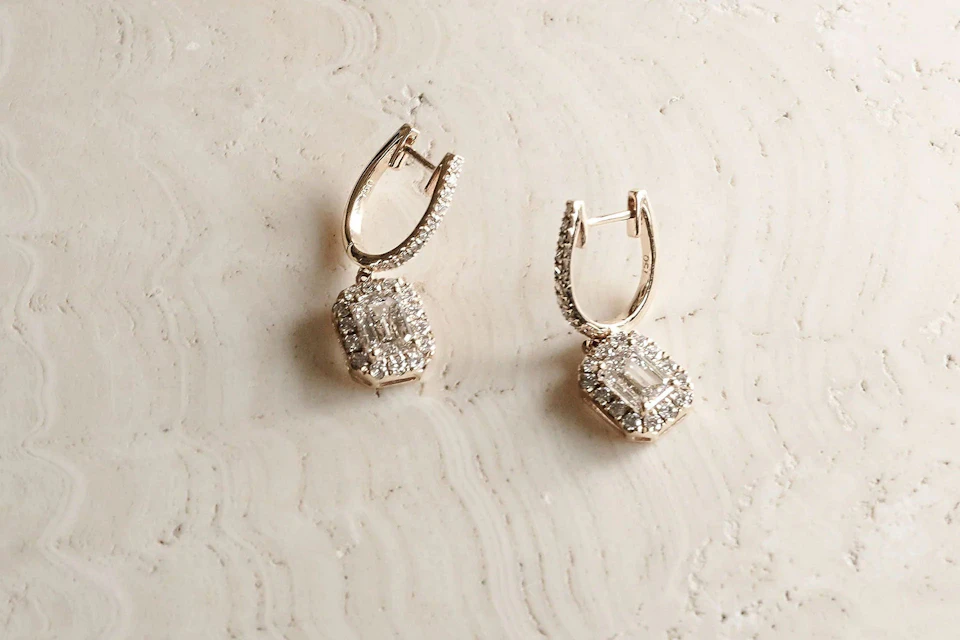 diamond earrings