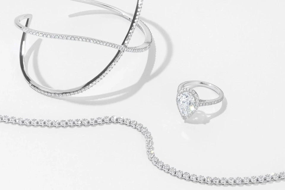 white gold jewellery