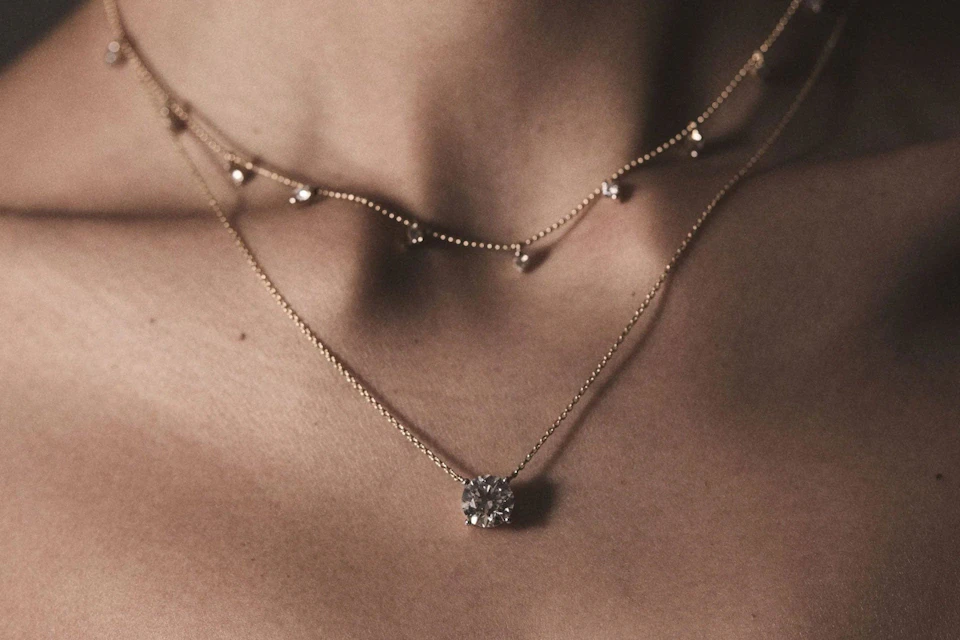 layered necklaces