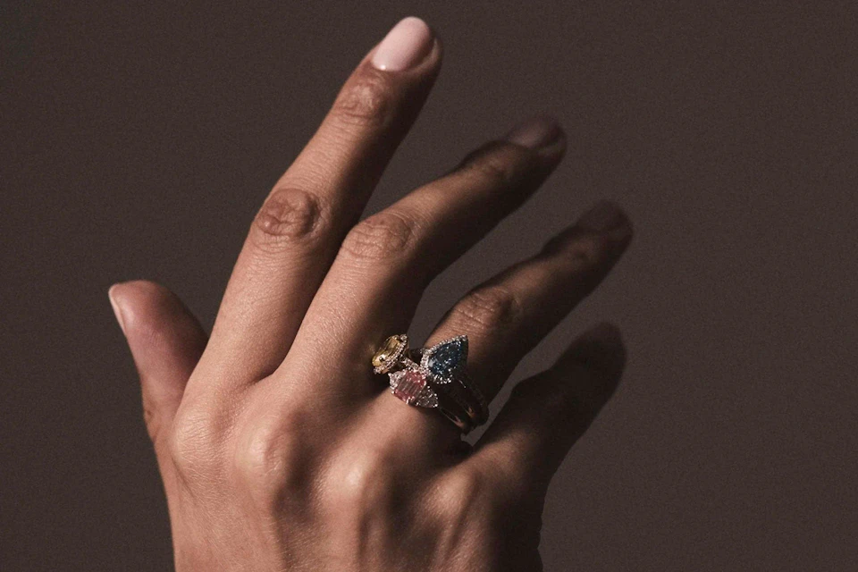 How to stack rings