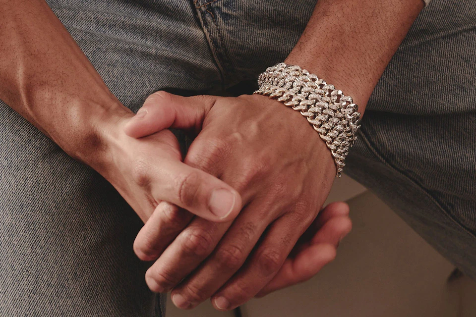 mean wearing layered bracelets