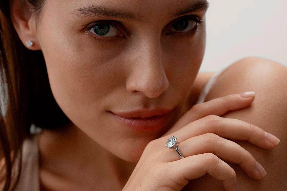 woman with jewellery
