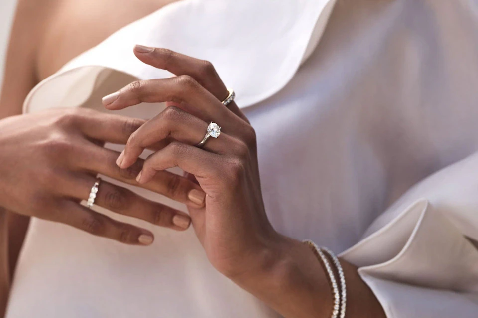 stylish woman wearing jewellery