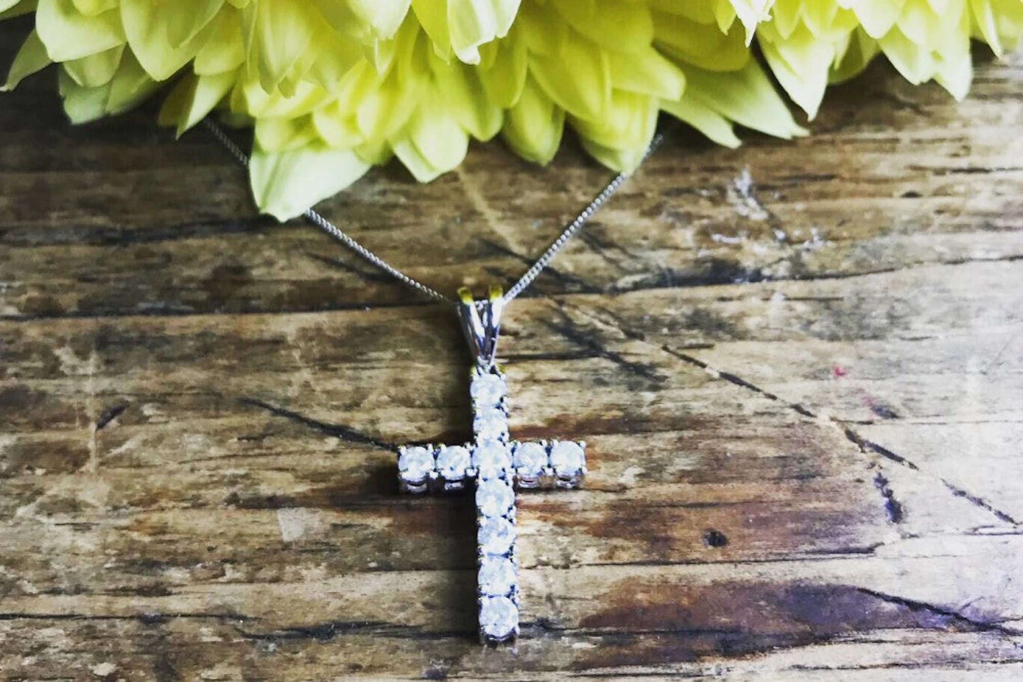 Diamond Cross Necklace