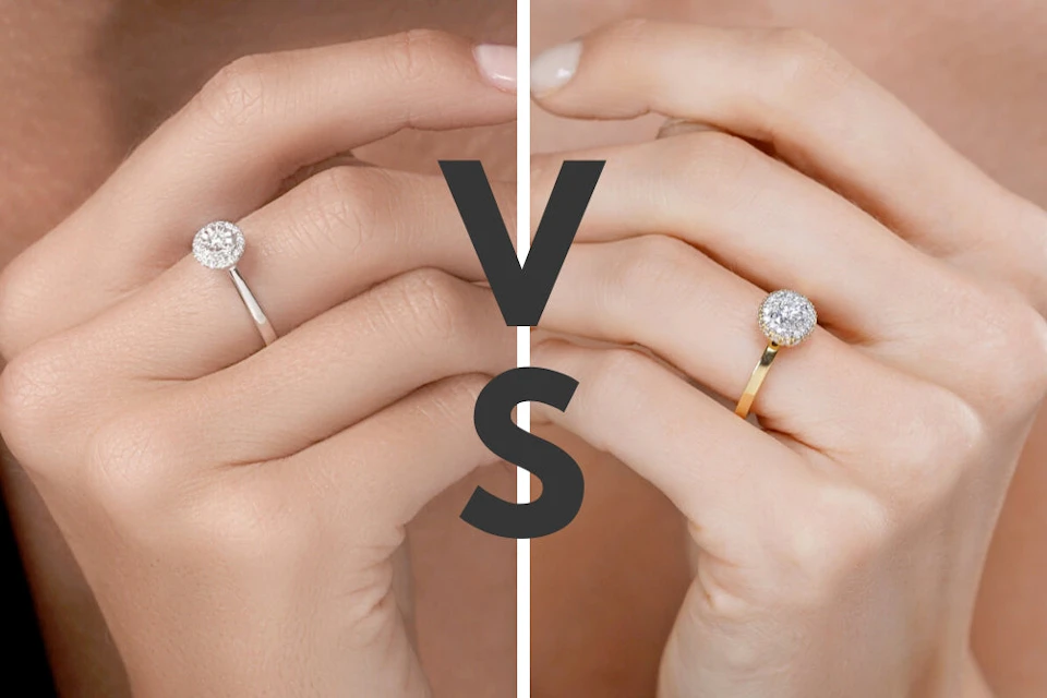 Yellow Gold Vs. White Gold