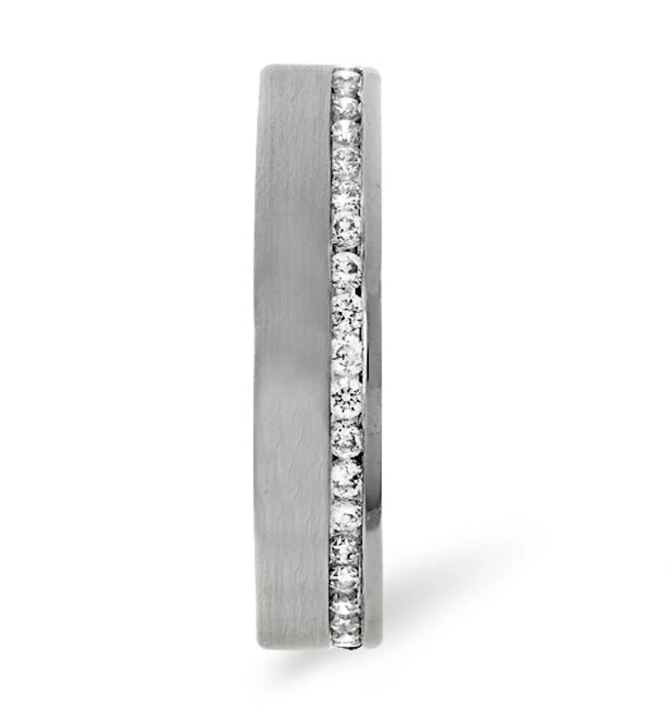 Emily Platinum Diamond Wedding Ring 0.38CT G/VS