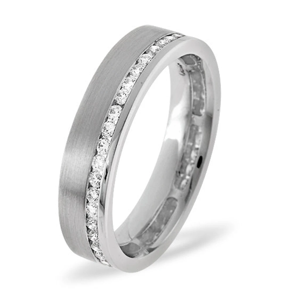 Emily Platinum Diamond Wedding Ring 0.38CT G/VS