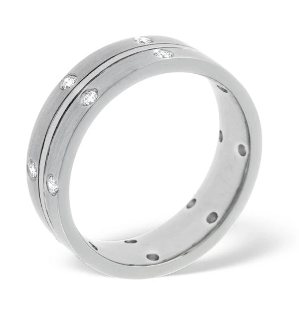 Lucy Platinum Wedding Ring 0.21CT H/SI