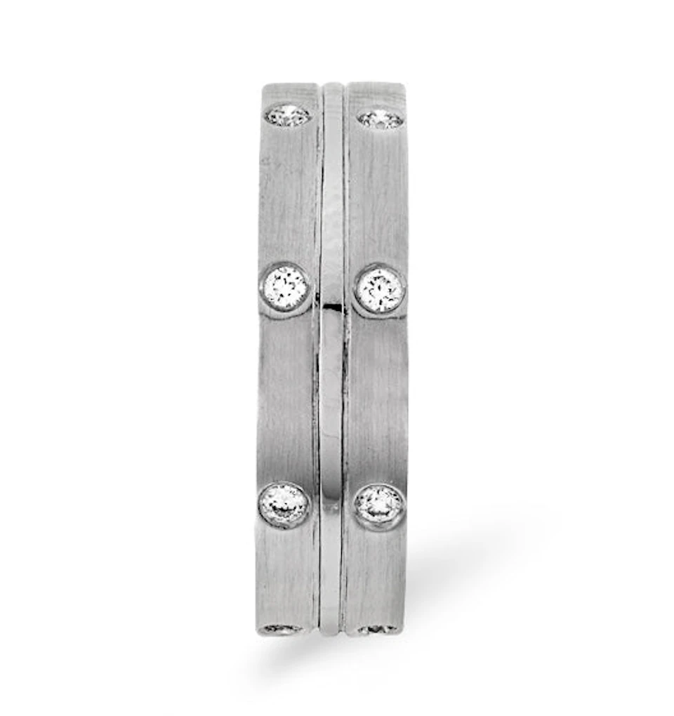 Lucy Platinum Wedding Ring 0.21CT H/SI