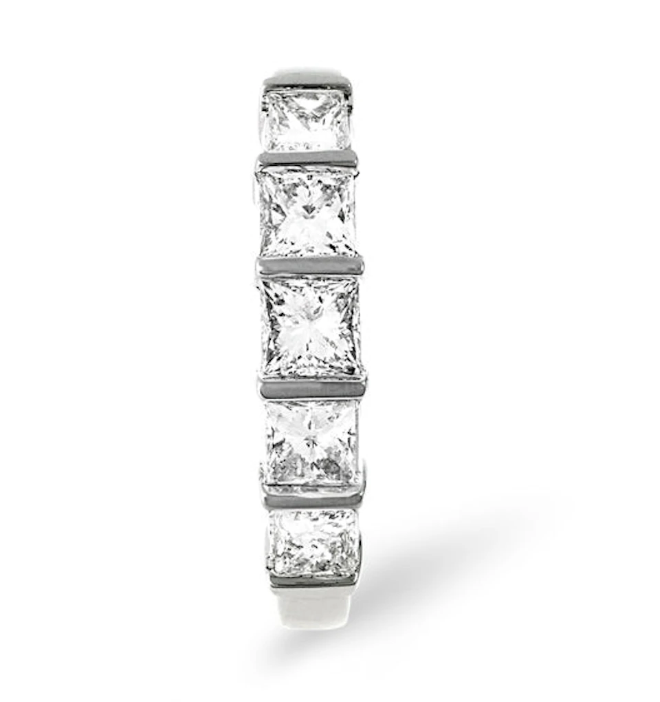 Lauren 18K White Gold 5 Stone Diamond Eternity Ring 0.50CT G/VS