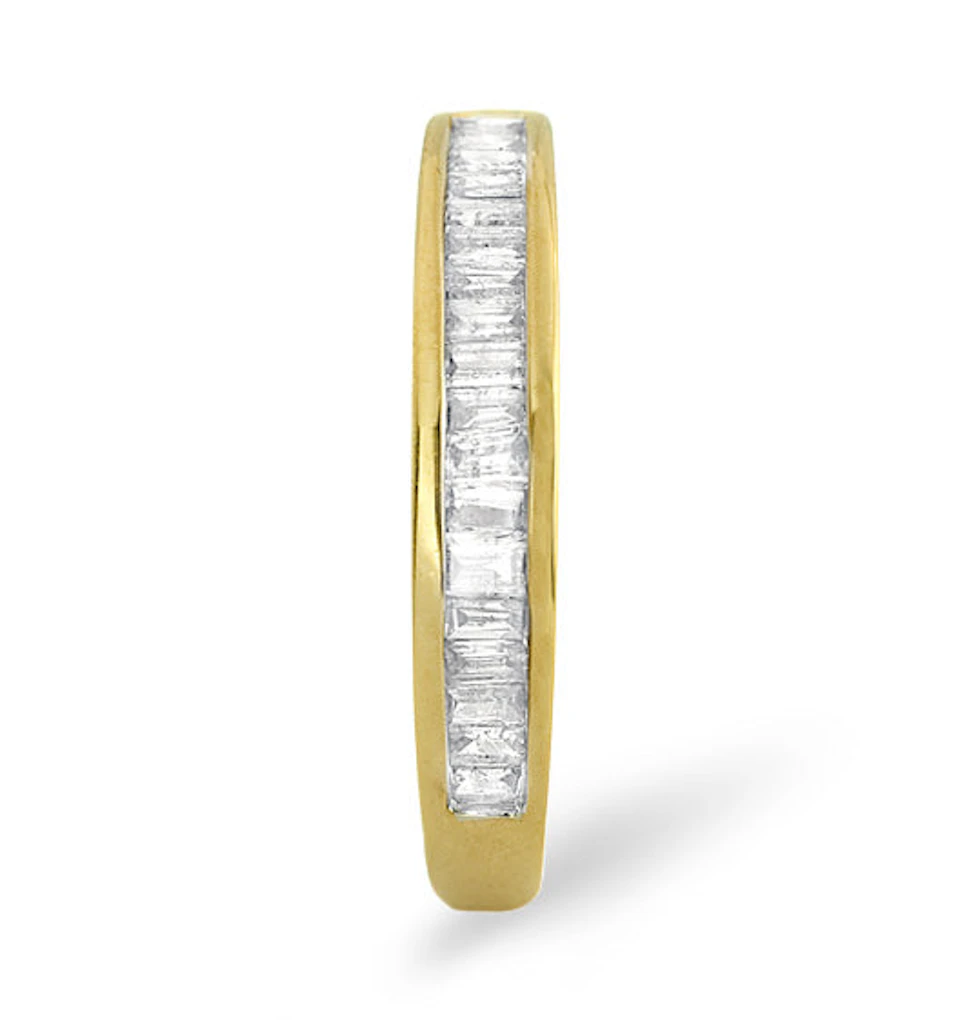 Grace Half Eternity Ring 0.33CT Diamond 9K Yellow Gold