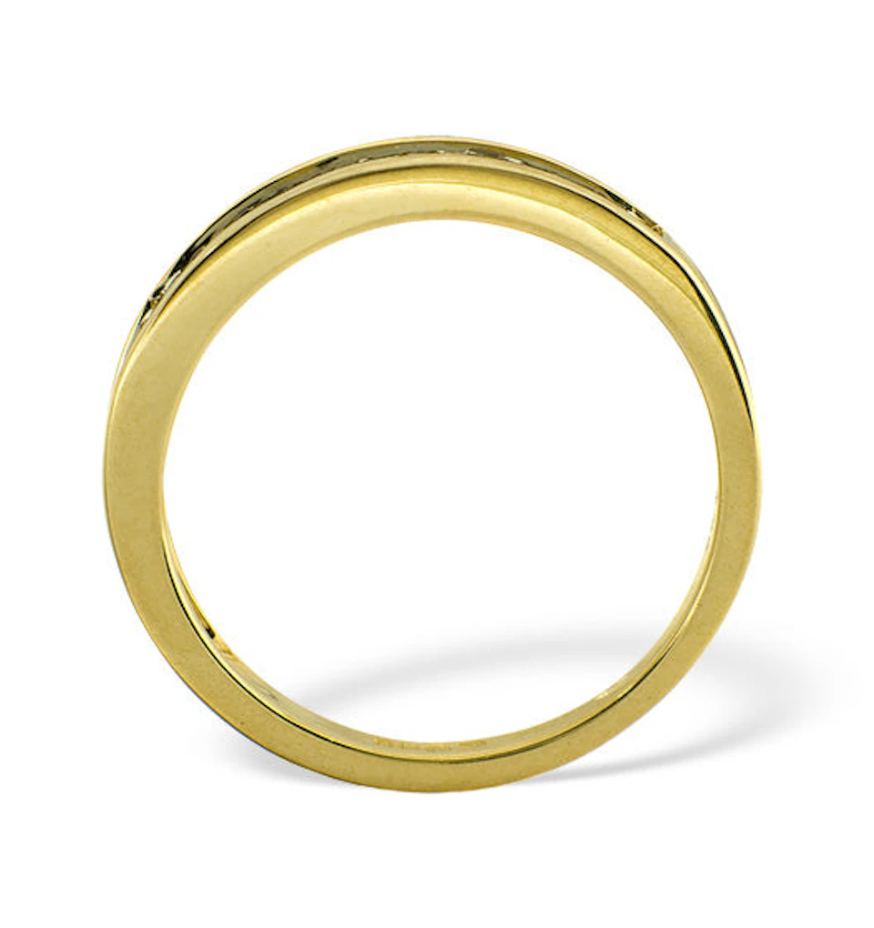 Grace Half Eternity Ring 0.33CT Diamond 9K Yellow Gold