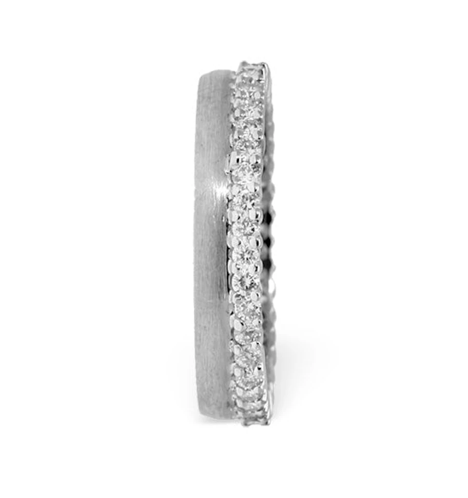 Mens 1.2ct H/Si Diamond Platinum Dress Ring
