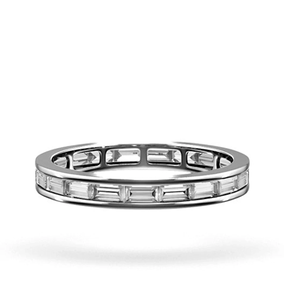 Eternity Ring Lily Platinum Diamond 1.00ct H/Si