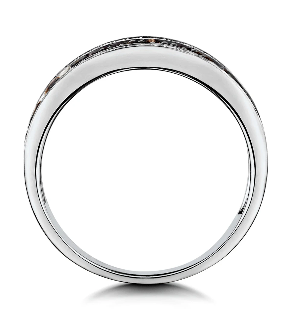 Stellato Collection Multi Colour Diamond Ring 0.23ct in 9K White Gold