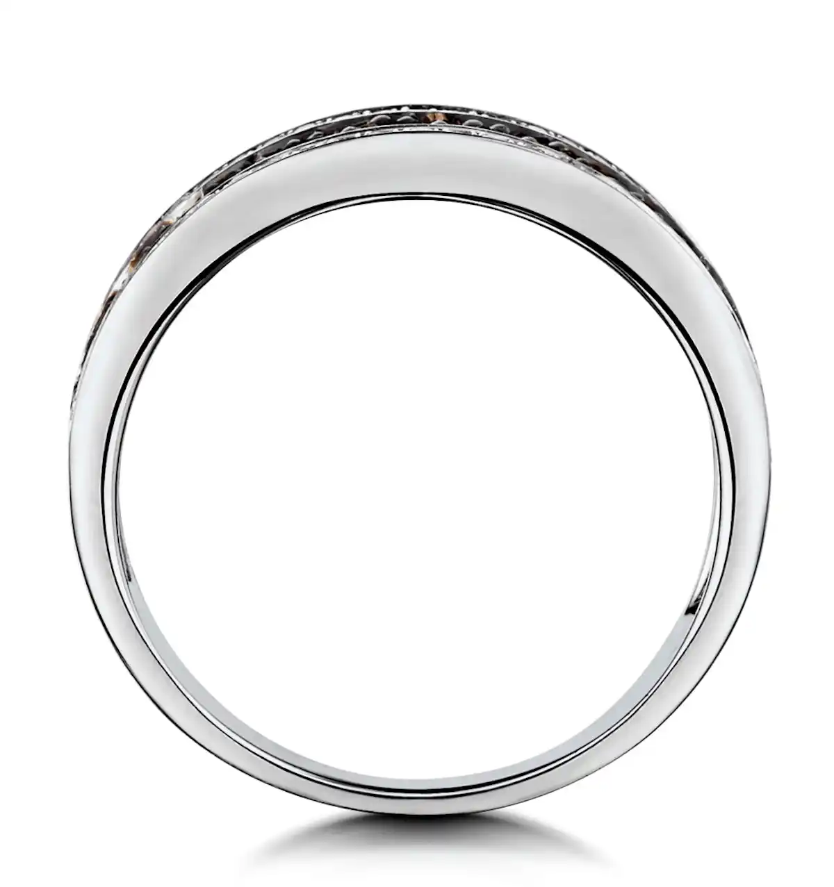 Stellato Collection Multi Colour Diamond Ring 0.23ct in 9K White Gold