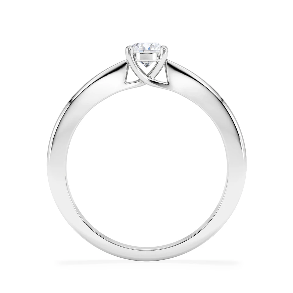 Naomi Lab Diamond Engagement Ring 0.33ct H/Si 9K White Gold