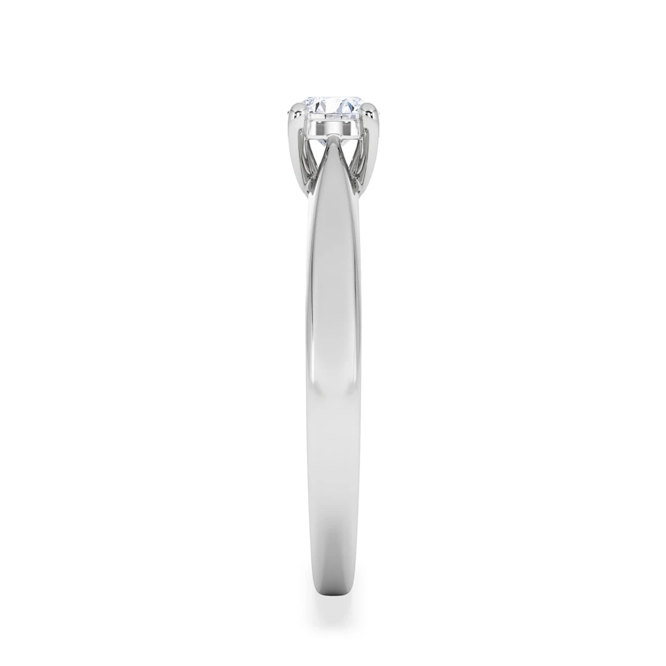 Naomi Lab Diamond Engagement Ring 0.33ct H/Si 9K White Gold