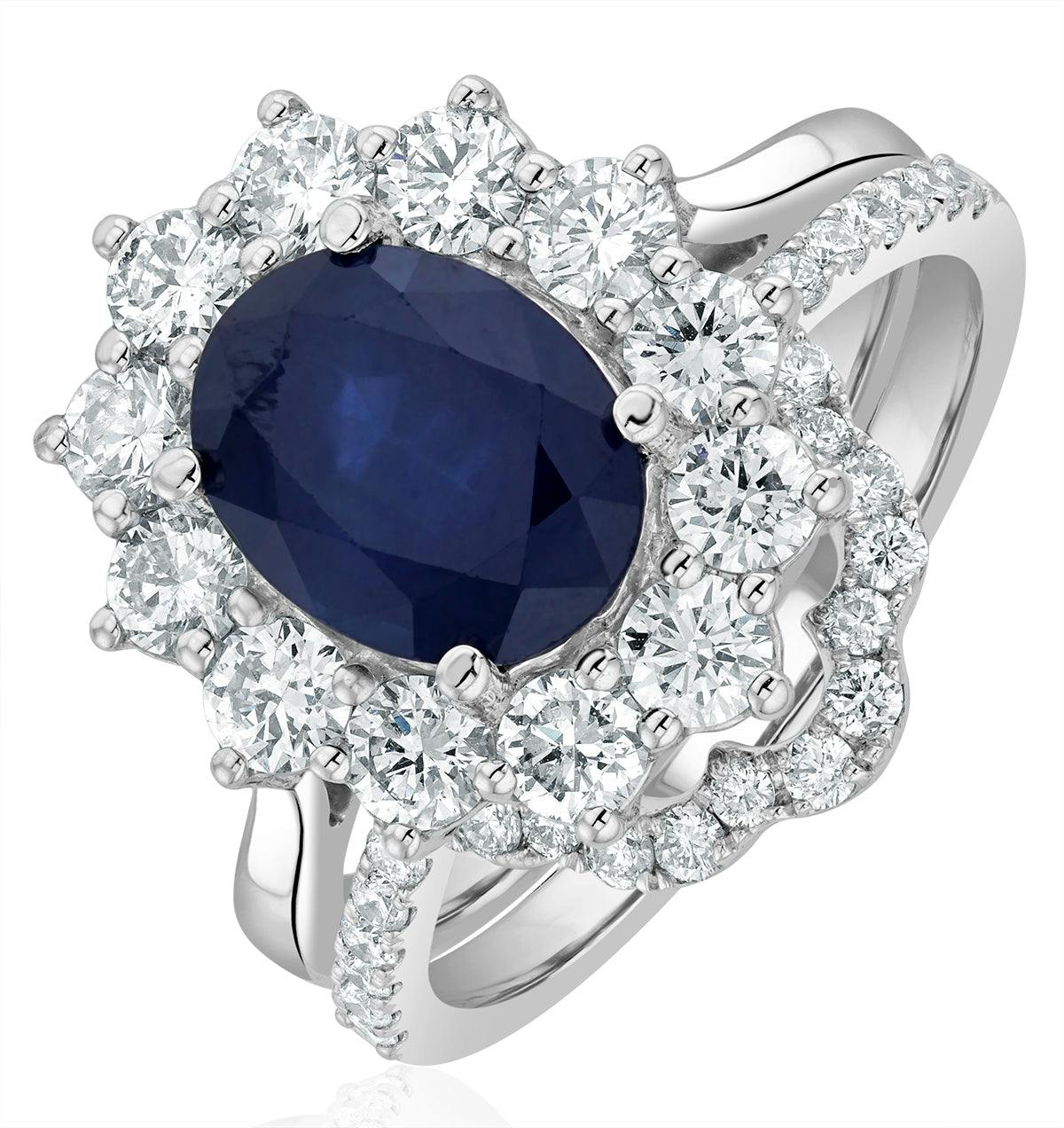 FET27 Matching Wedding Band Diamond 0.30ct H/Si in 18K White Gold