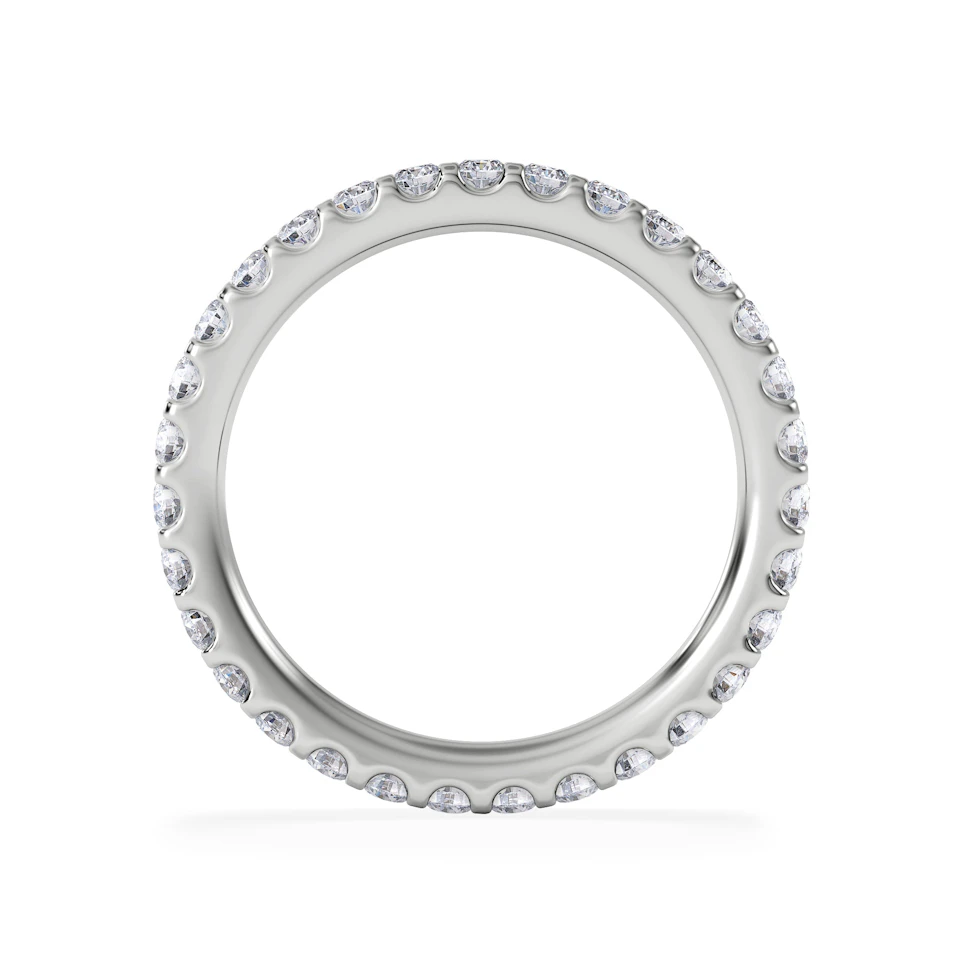 Eternity Ring Erin 18K White Gold Diamond 1.00ct H/Si