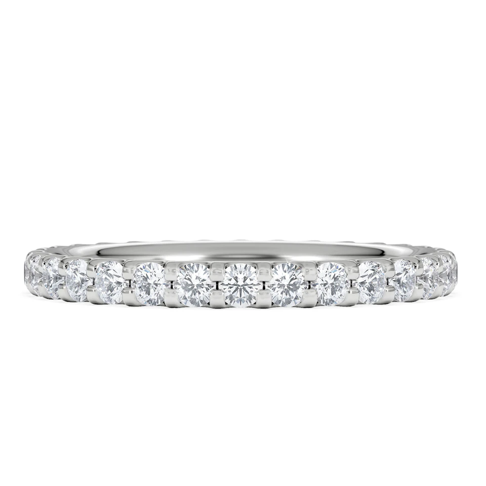 Eternity Ring Erin 18K White Gold Diamond 1.00ct H/Si
