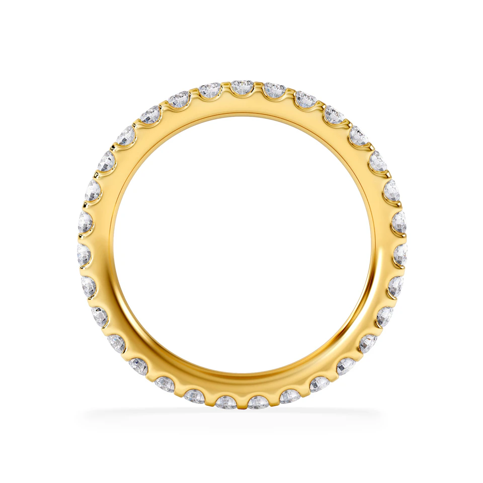 Eternity Ring Erin 18K Gold Diamond 1.00ct G/Vs