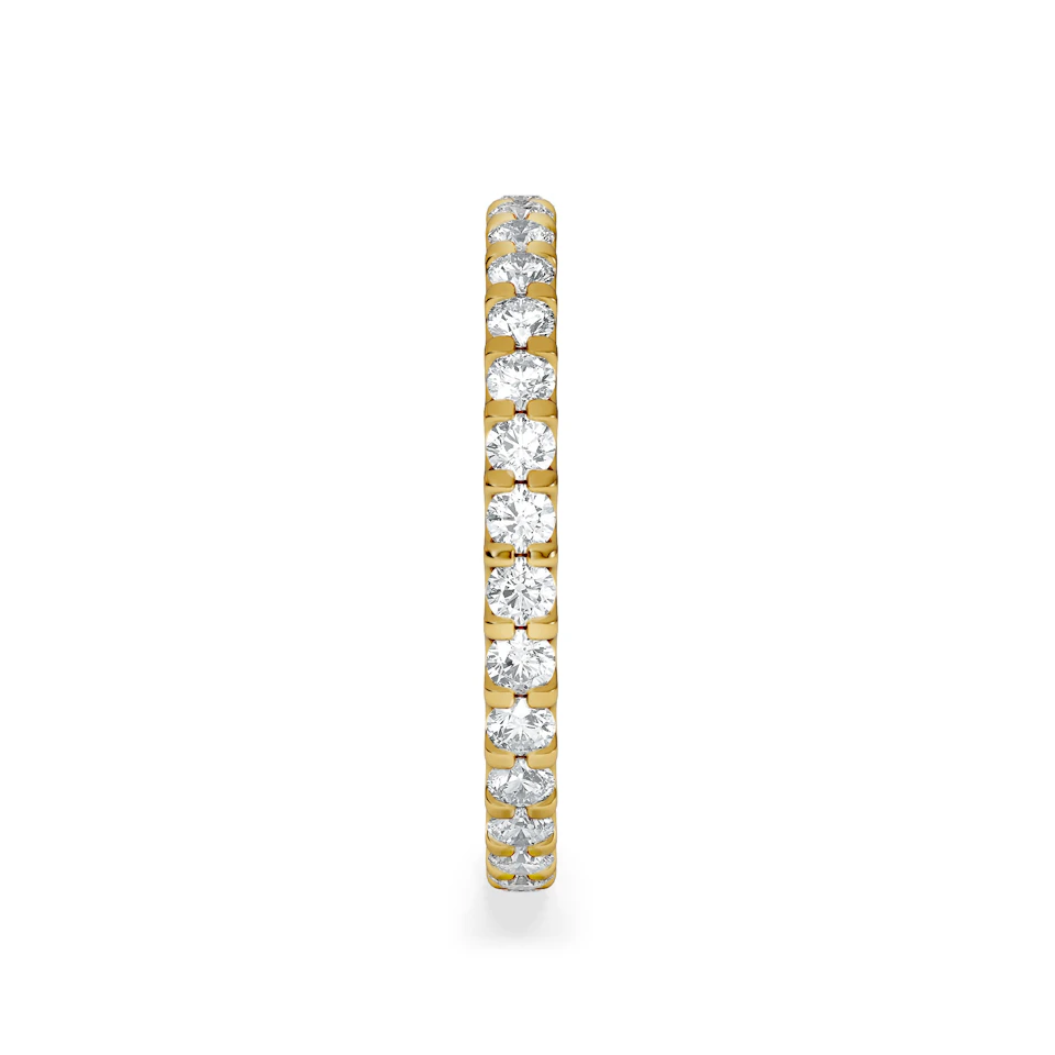 Erin Lab Diamond Eternity Ring 18K Gold 1.00ct G/Vs
