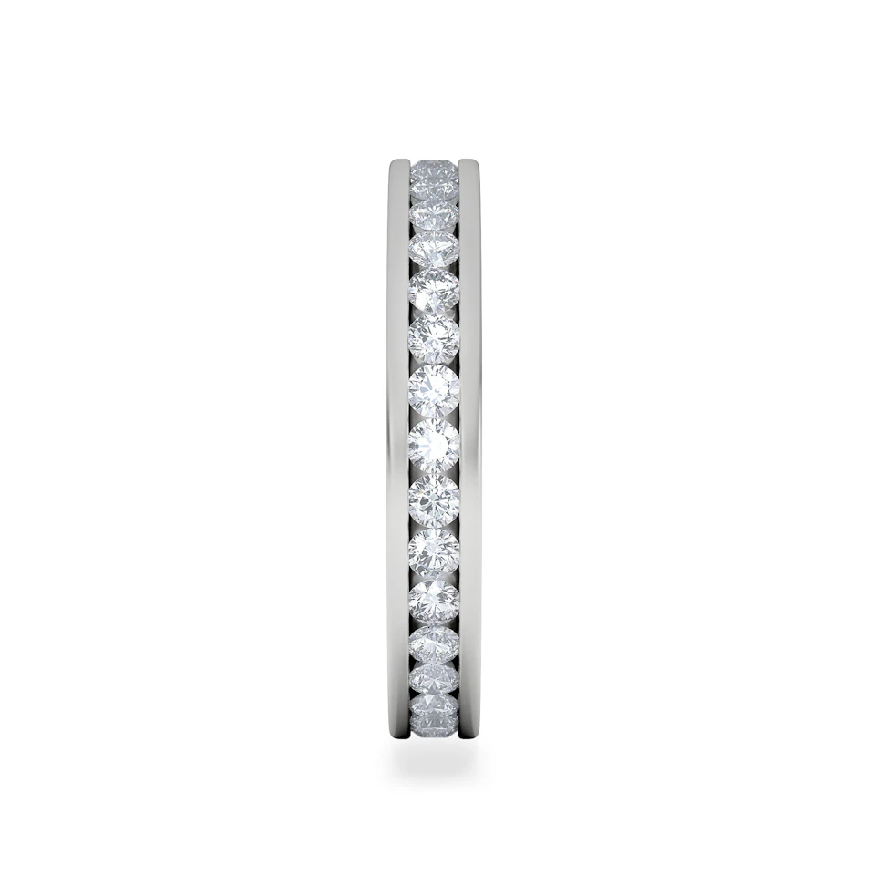 Diamond Eternity Ring Rae Channel Set 1.00ct H/Si in 18K White Gold