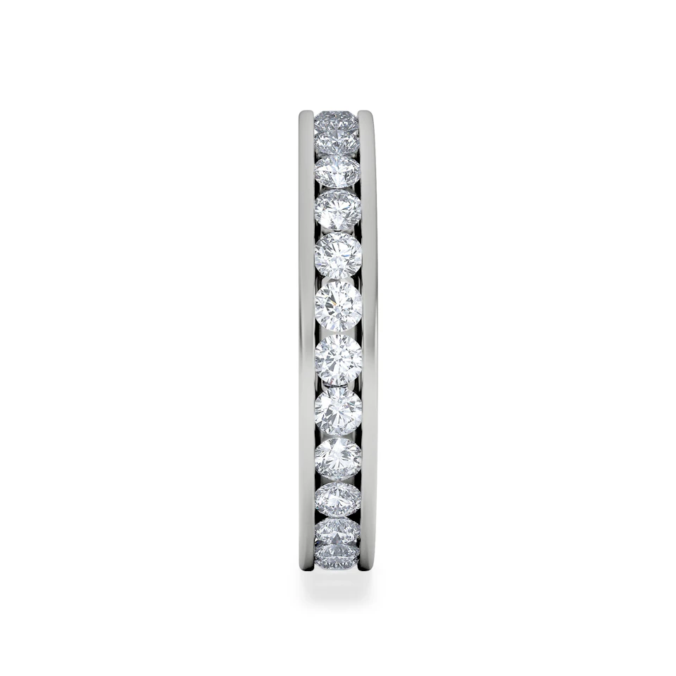 Diamond Eternity Ring Rae Channel Set 1.50ct G/Vs in Platinum