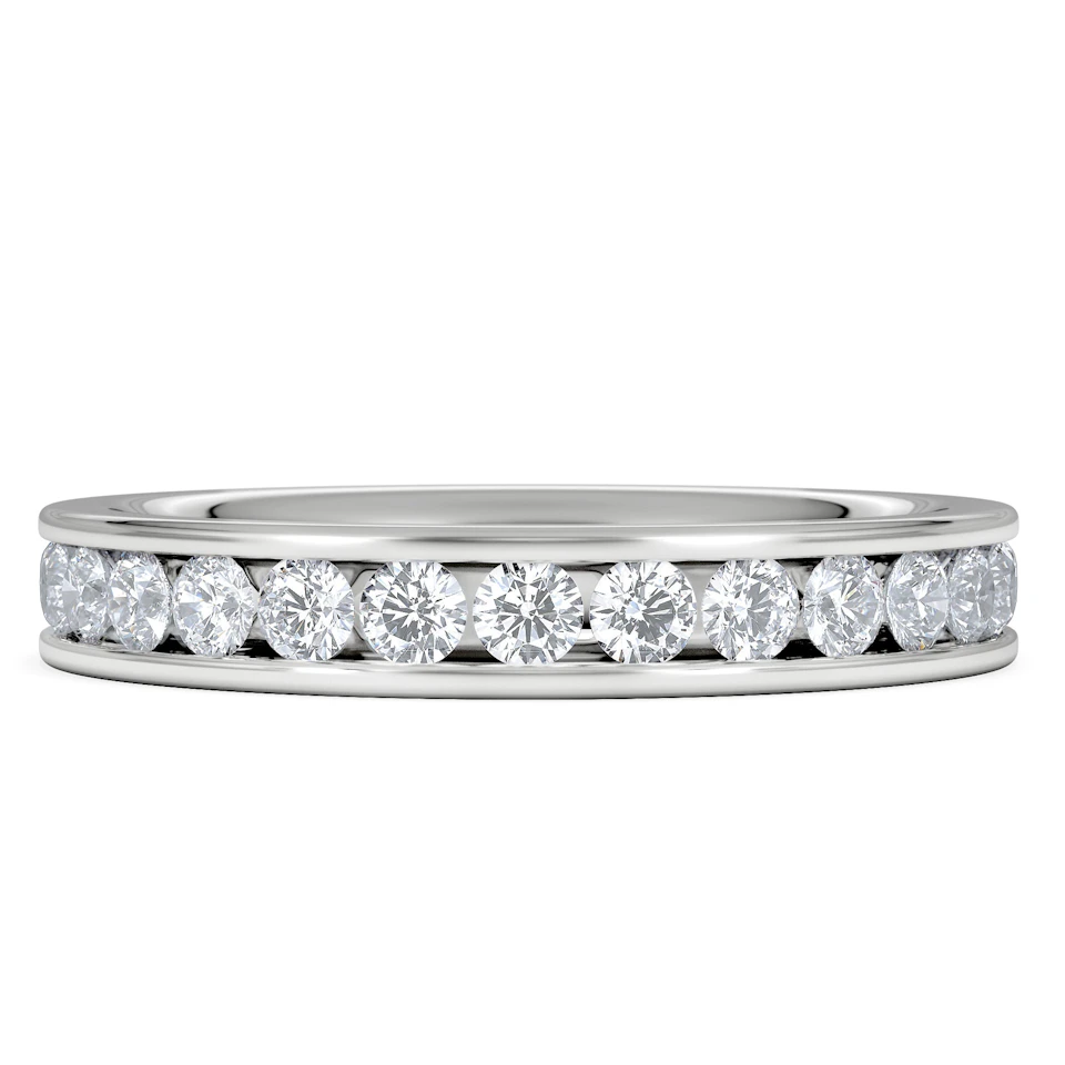 Diamond Eternity Ring Rae Channel Set 1.50ct G/Vs in Platinum