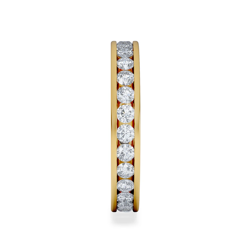 Diamond Eternity Ring Rae Channel Set 1.50ct G/Vs in 18K Gold