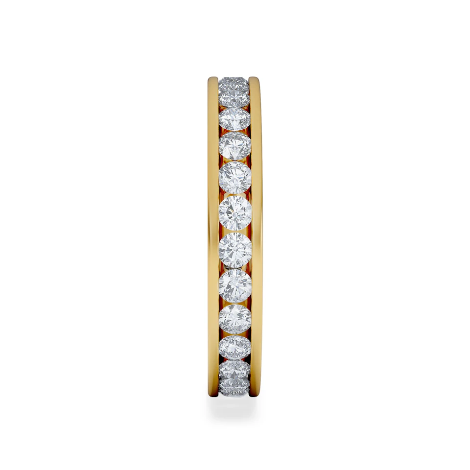 Diamond Eternity Ring Rae Channel Set 1.50ct H/Si in 18K Gold