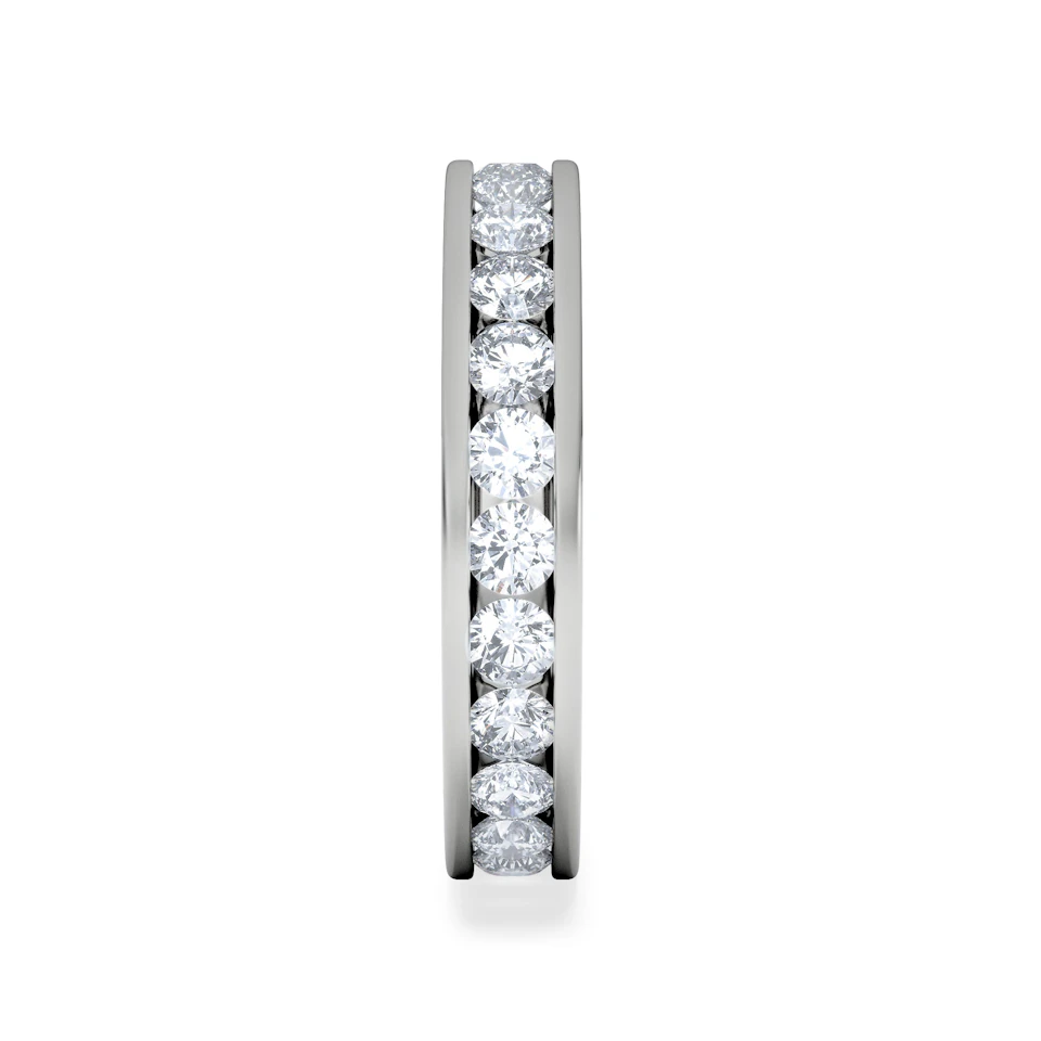 Rae Lab Diamond Eternity Ring Channel Set 2.00ct G/Vs in Platinum