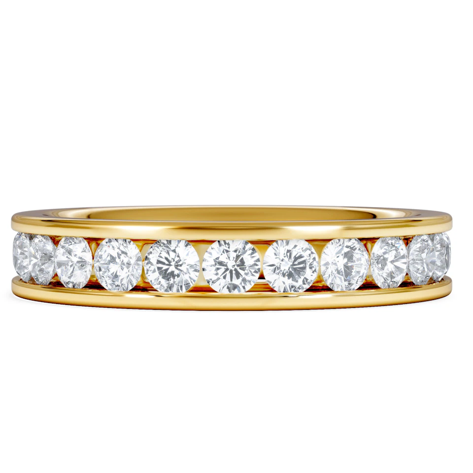 Diamond Eternity Ring Rae Channel Set 2.00ct H/Si in 18K Gold