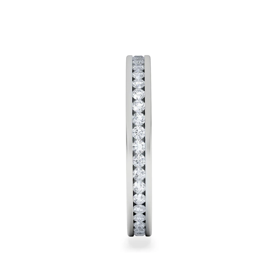 Diamond Eternity Ring Rae Channel Set 0.50ct G/Vs in 18K White Gold