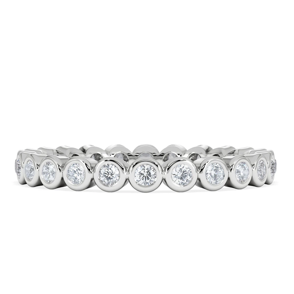 Eternity Ring Emily Platinum Diamond 0.50ct G/Vs