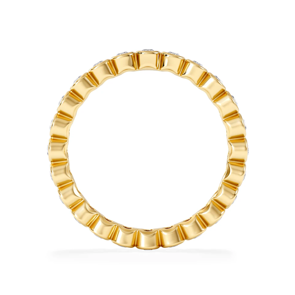 Eternity Ring Emily 18K Gold Diamond 0.50ct H/Si