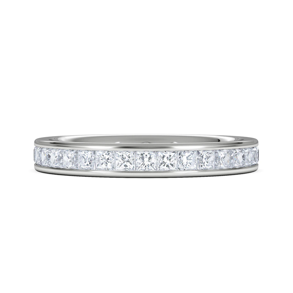 Eternity Ring Lauren Platinum Diamond 1.50ct G/Vs