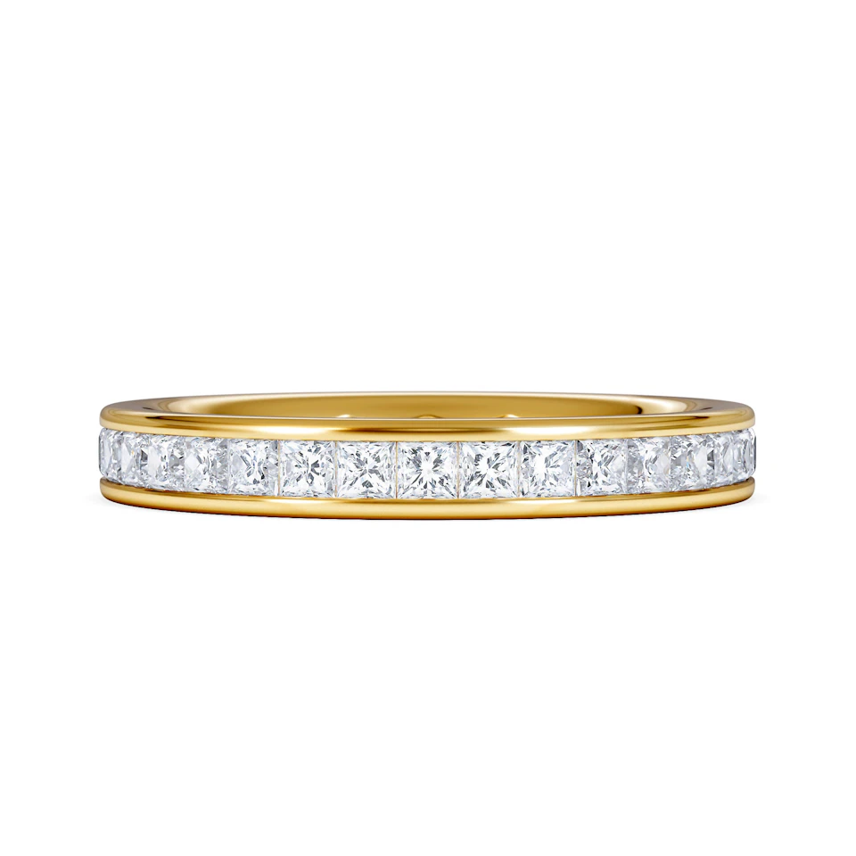 Eternity Ring Lauren 18K Gold Diamond 1.50ct G/Vs