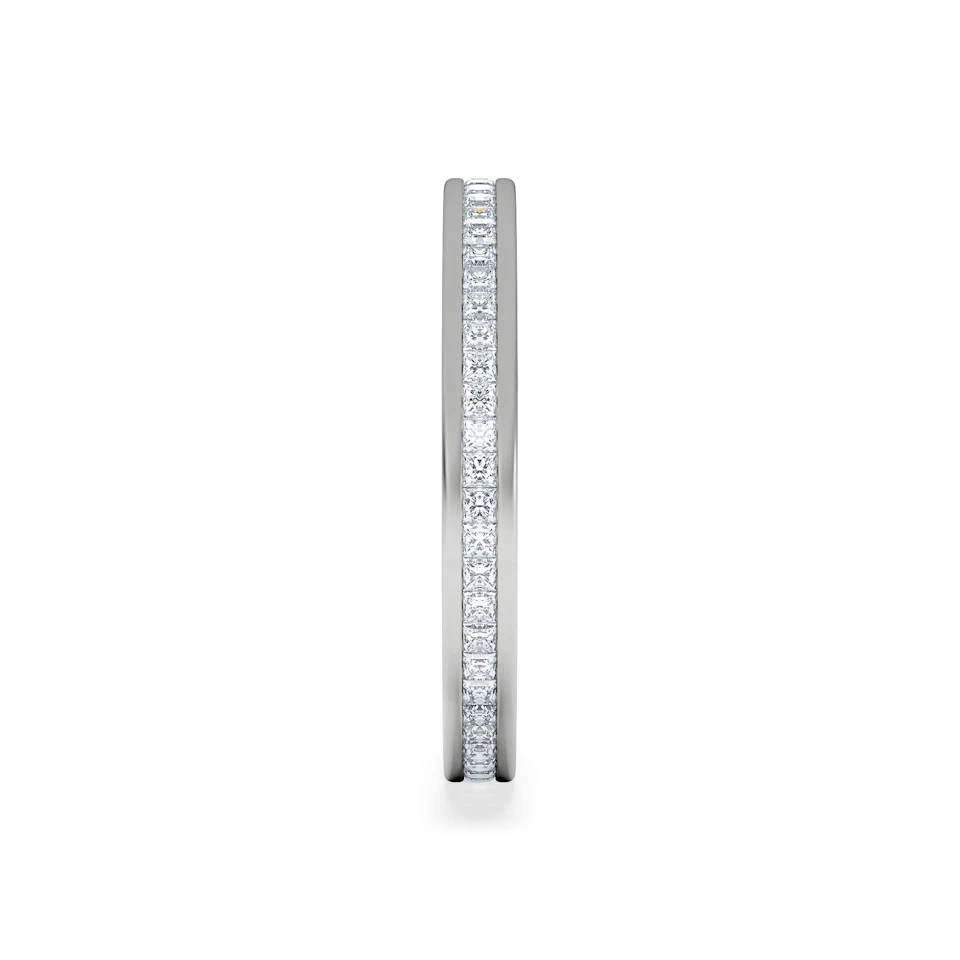Eternity Ring Lauren 18K White Gold Diamond 0.50ct H/Si