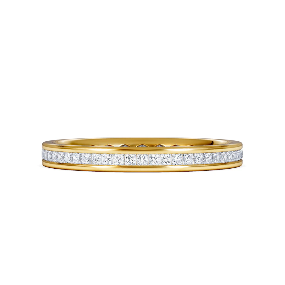 Eternity Ring Lauren 18K Gold Diamond 0.50ct H/Si