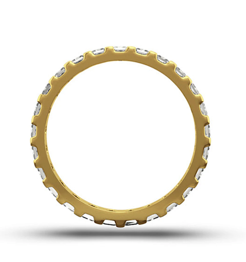 Eternity Ring Olivia 18K Gold Diamond 2.00ct H/Si