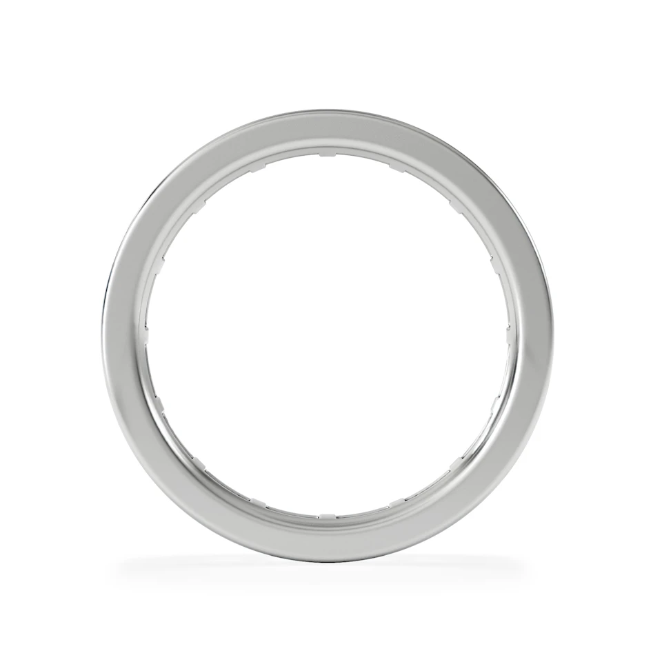 Mens 1ct H/Si Diamond Platinum Full Band Ring