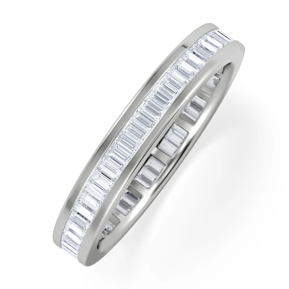 Eternity Ring Grace Platinum Diamond 1.00ct G/Vs